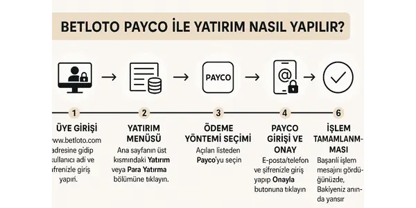 Betloto Payco Yatirim Nasil Yapilir